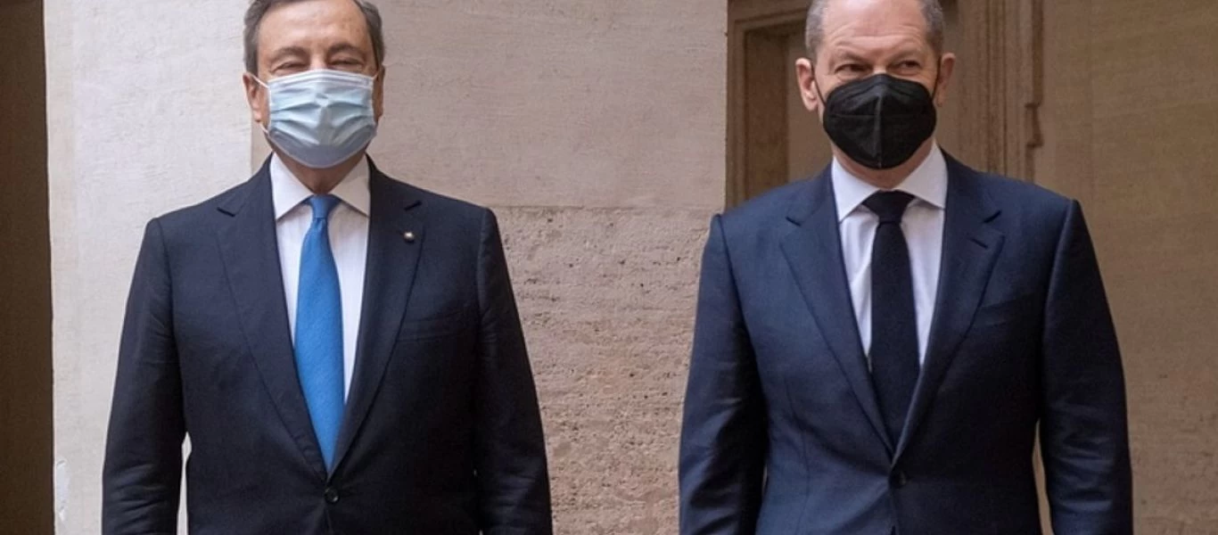 Ιταλία: Διαφωνία Μ.Ντράγκι και Όλαφ Σόλτς για το Σύμφωνο Σταθερότητας